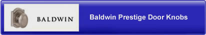 Baldwin Prestige Door Knobs